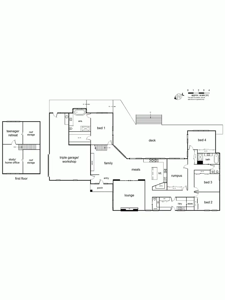 Floorplan of Homely house listing, Address available on request