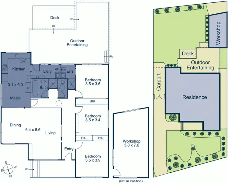 Floorplan of Homely house listing, 21 Goold Street, Burwood VIC 3125