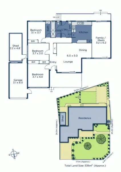 Floorplan of Homely house listing, 50 Quarry Road, Mitcham VIC 3132