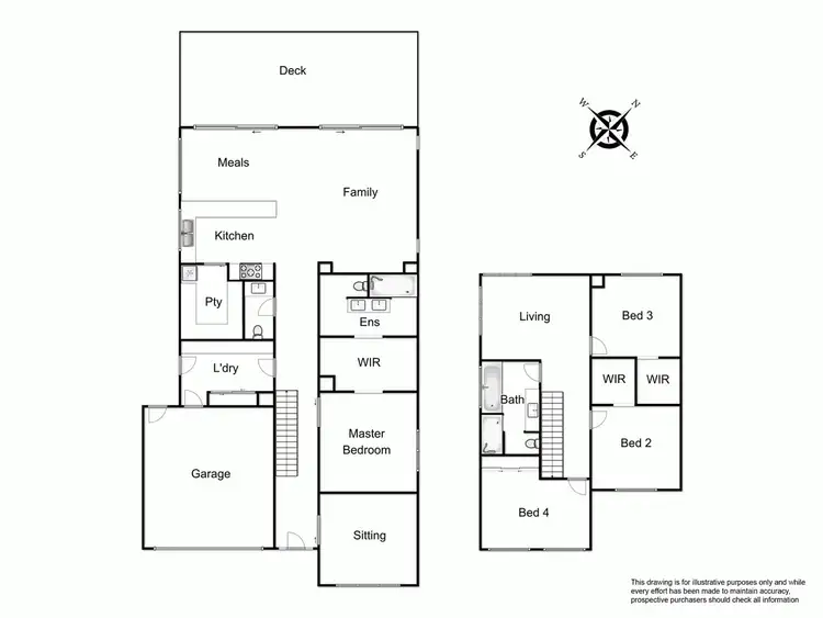 Floorplan of Homely house listing, 34 Maintop Ridge, Botanic Ridge VIC 3977