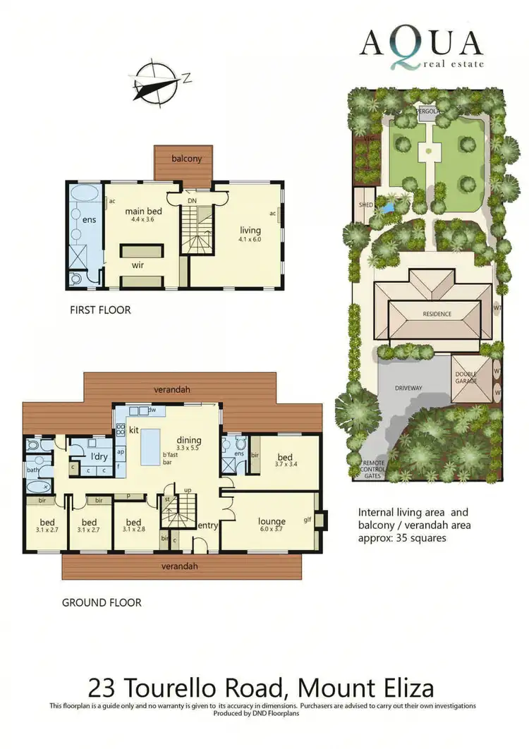 Floorplan of Homely house listing, 23 Tourello Road, Mount Eliza VIC 3930