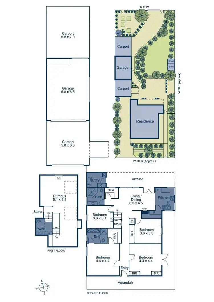 Floorplan of Homely house listing, 61 Winton Road, Ashburton VIC 3147