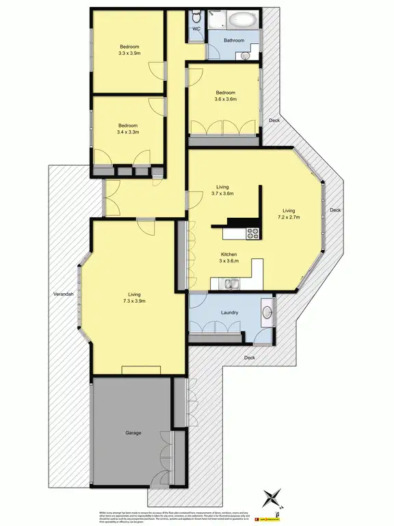 Floorplan of Homely house listing, 5 Grand Scenic Drive, Leopold VIC 3224