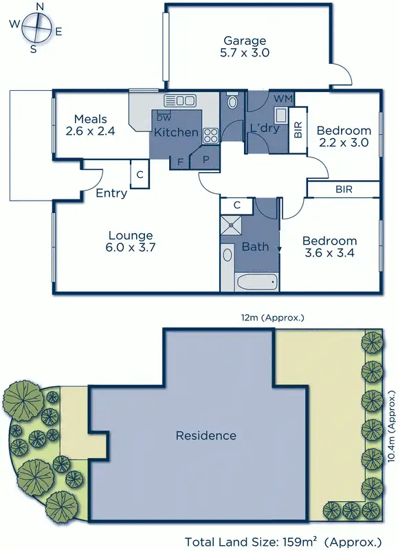 Floorplan of Homely unit listing, 5/27 Railway Avenue, Ringwood East VIC 3135