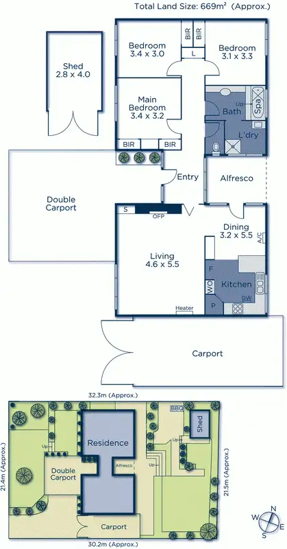 Floorplan of Homely house listing, 25 Nielsen Avenue, Nunawading VIC 3131