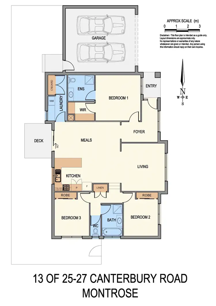 Floorplan of Homely unit listing, 13/25-27 Canterbury Road, Montrose VIC 3765