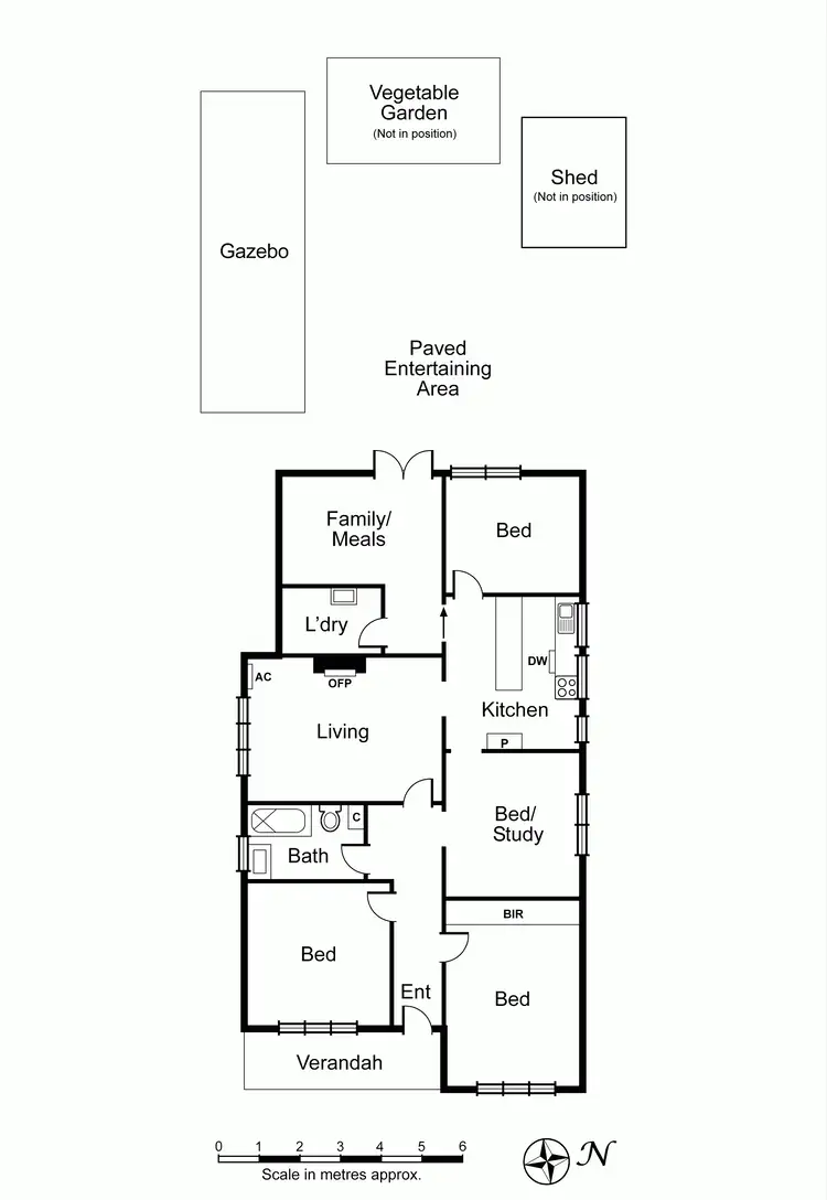 Floorplan of Homely house listing, 23 Carlyon Street, Ormond VIC 3204