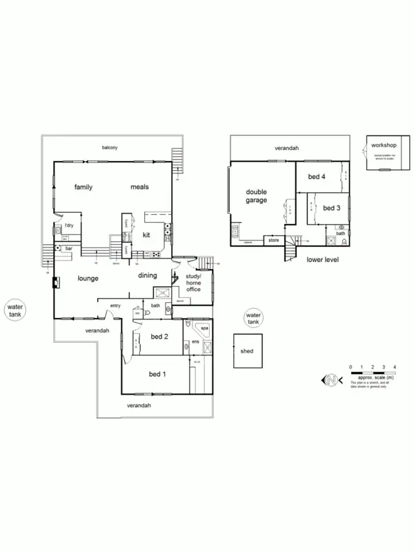 Floorplan of Homely house listing, 64 Wonga Road, Ringwood VIC 3134