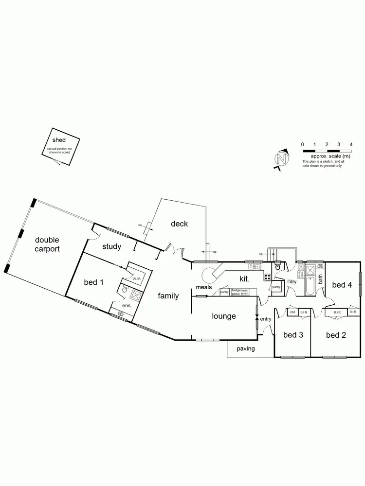 Floorplan of Homely house listing, Address available on request
