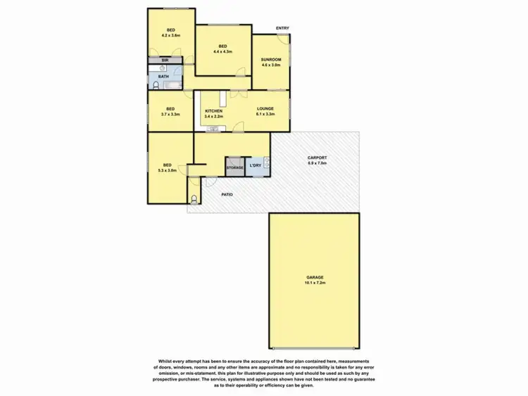 Floorplan of Homely house listing, 70 Mitchell Street, Cobden VIC 3266