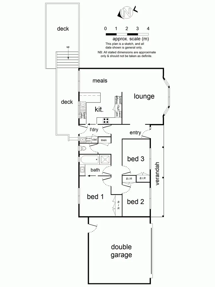 Floorplan of Homely unit listing, Address available on request