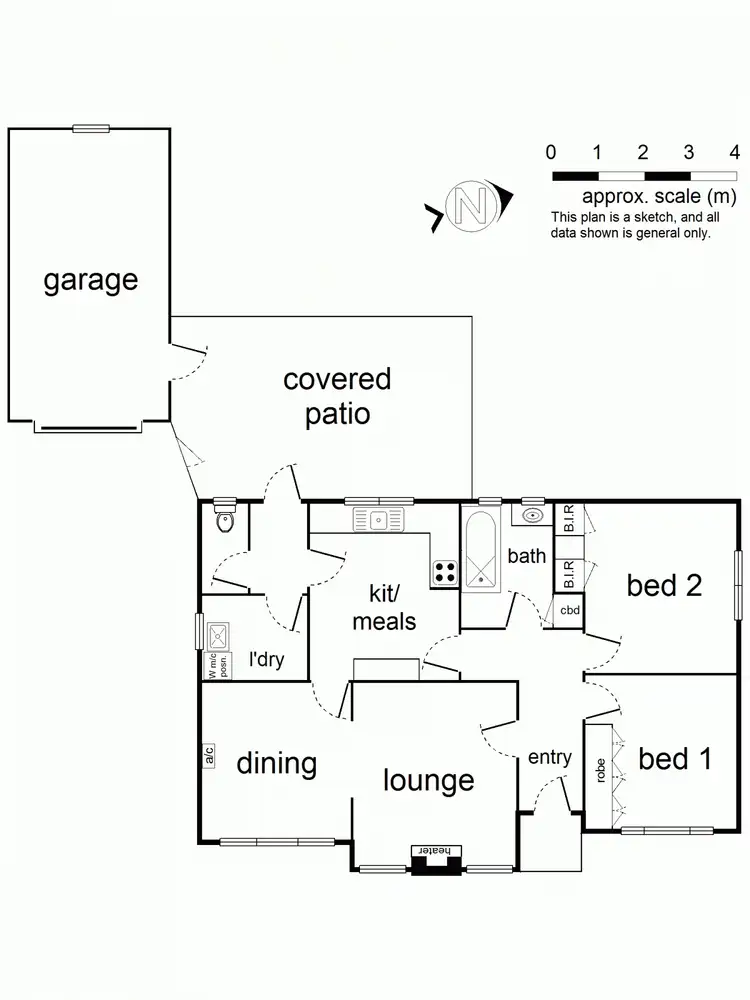 Floorplan of Homely house listing, Address available on request