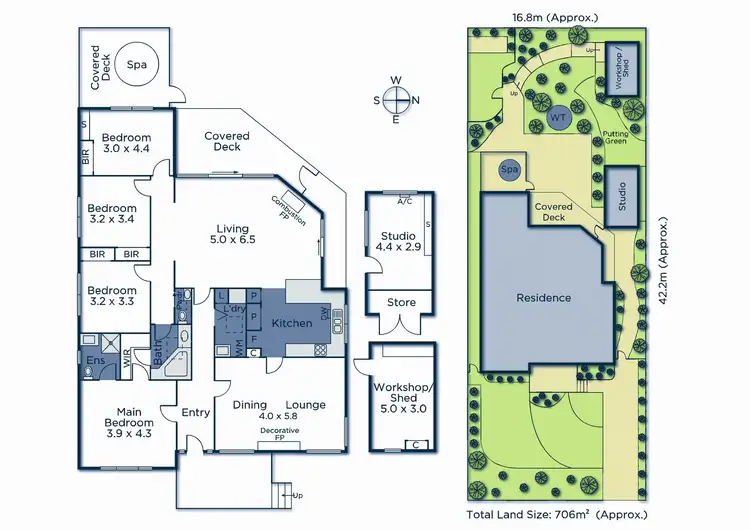 Floorplan of Homely house listing, 10 Nymph Street, Mitcham VIC 3132