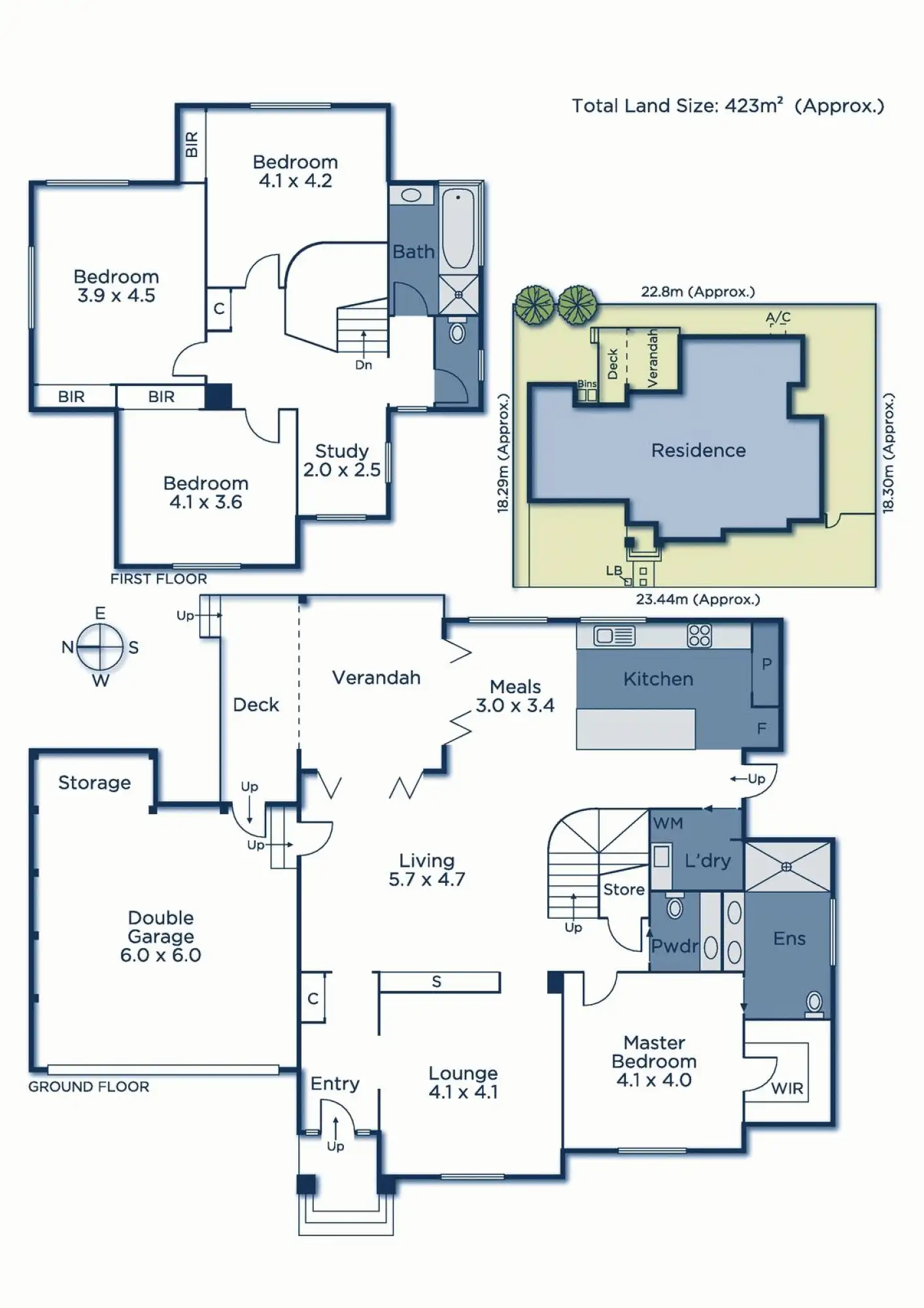 Floorplan of Homely land listing, 1A Marchiori Road, Blackburn North VIC 3130