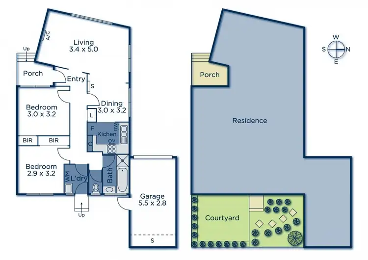 Floorplan of Homely unit listing, 2/23 Clyde Street, Surrey Hills VIC 3127