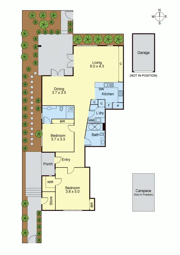 Floorplan of Homely apartment listing, 1/831 Burwood Road, Hawthorn East VIC 3123