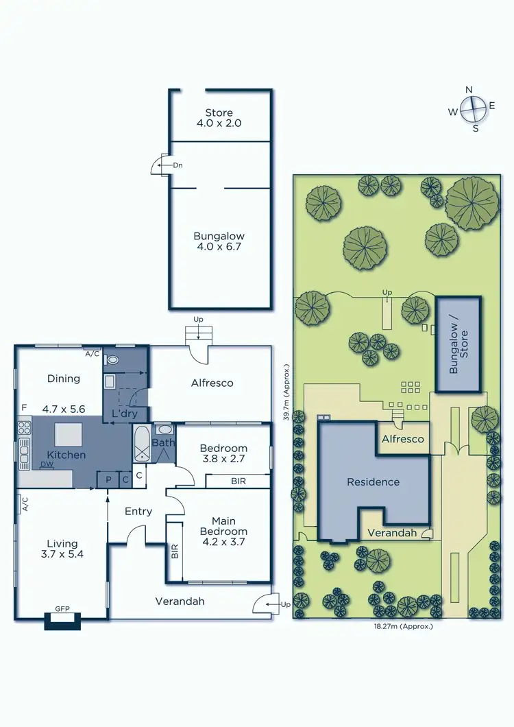 Floorplan of Homely house listing, 11 Webb Street, Burwood VIC 3125