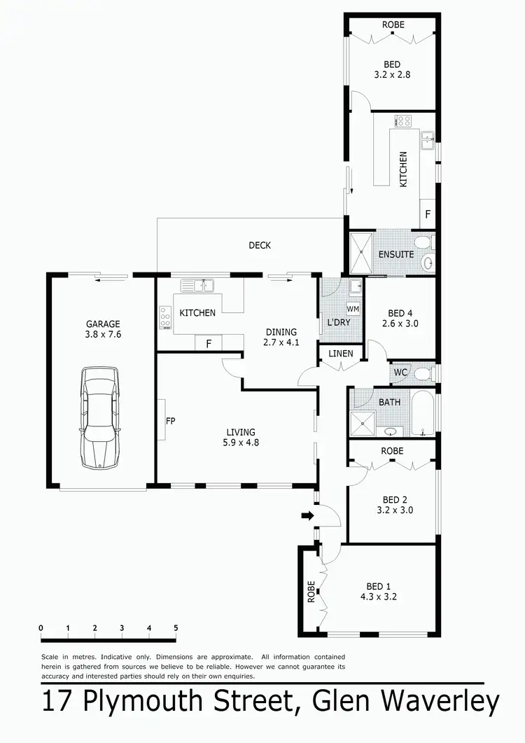 Floorplan of Homely house listing, 17 Plymouth Street, Glen Waverley VIC 3150