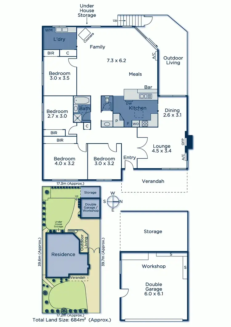 Floorplan of Homely house listing, 24 Willow Avenue, Mitcham VIC 3132