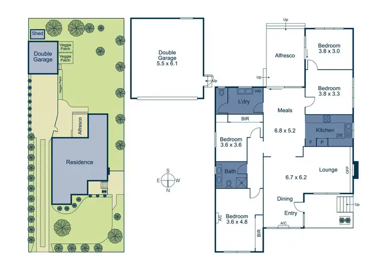 Floorplan of Homely house listing, 10 Heather Grove, Nunawading VIC 3131