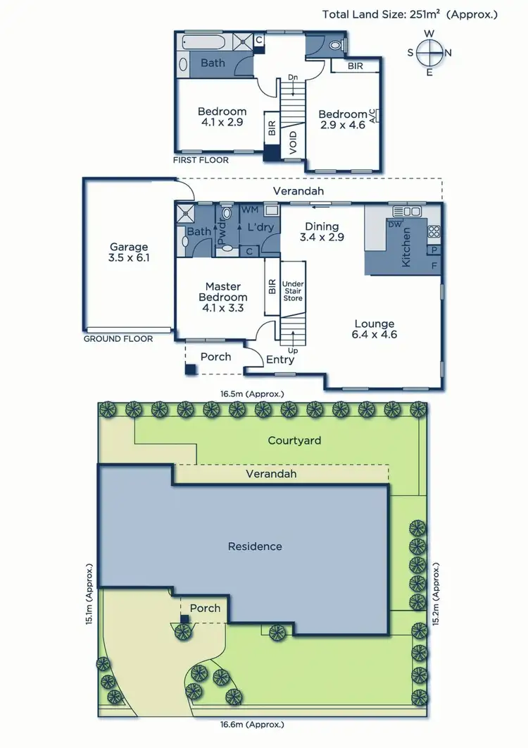 Floorplan of Homely townhouse listing, 30 Anne Street, Blackburn North VIC 3130