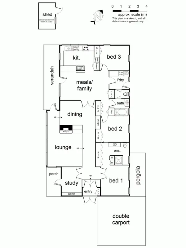 Floorplan of Homely house listing, Address available on request