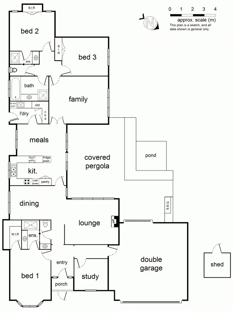 Floorplan of Homely house listing, Address available on request