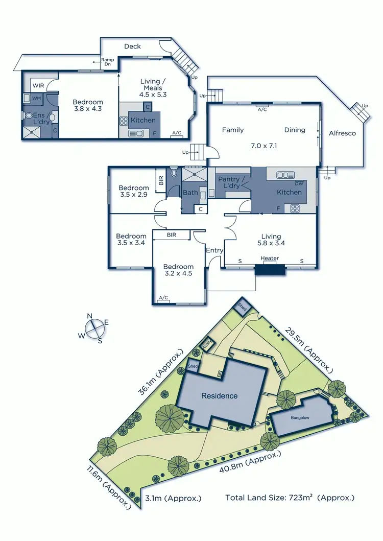 Floorplan of Homely house listing, 30 Irene Crescent, Mitcham VIC 3132