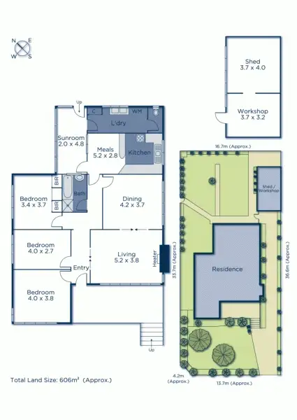 Floorplan of Homely house listing, 57 Luckie Street, Nunawading VIC 3131