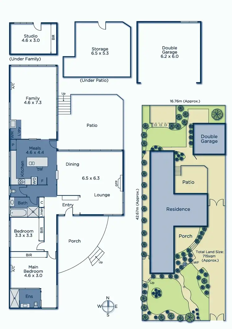 Floorplan of Homely house listing, 17 Rosedale Road, Glen Iris VIC 3146