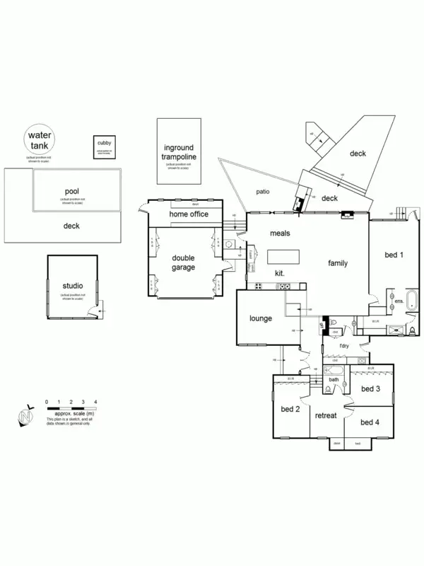 Floorplan of Homely house listing, 14 Brympton Avenue, Park Orchards VIC 3114