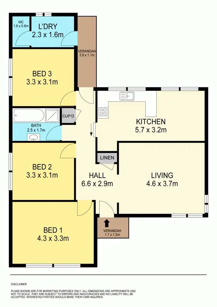Floorplan of Homely house listing, 53 Pauls Crescent, Wendouree VIC 3355