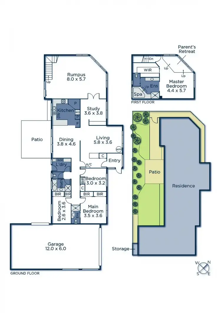 Floorplan of Homely house listing, 10 Park Close, Heathmont VIC 3135