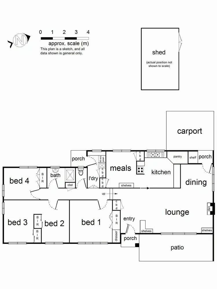 Floorplan of Homely house listing, Address available on request