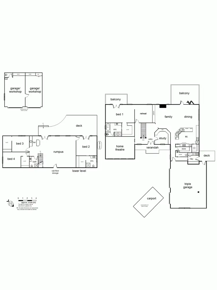 Floorplan of Homely house listing, Address available on request
