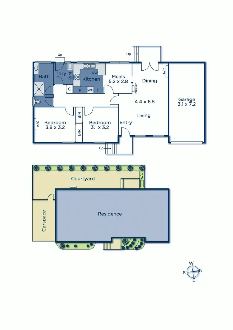 Floorplan of Homely unit listing, 4/762 Whitehorse Road, Mont Albert VIC 3127