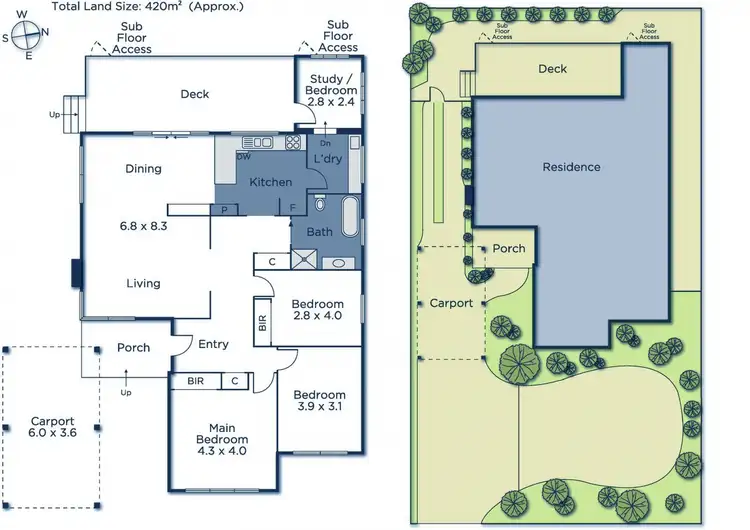 Floorplan of Homely house listing, 314 Springvale Road, Forest Hill VIC 3131