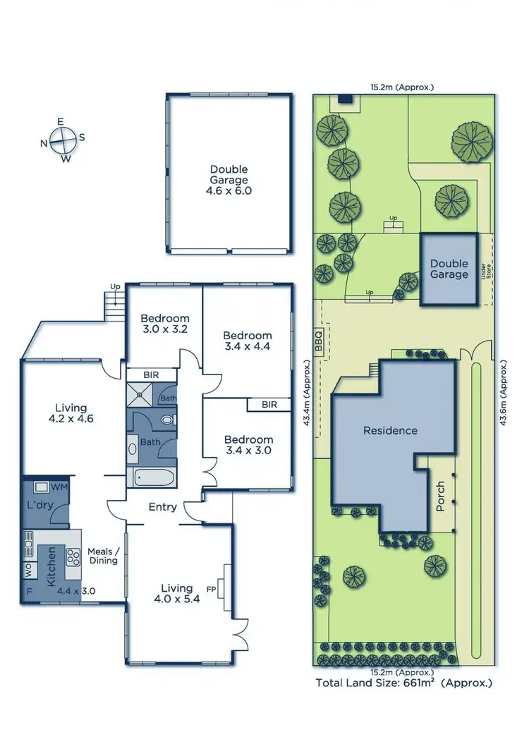 Floorplan of Homely house listing, 22 Andrews Street, Burwood VIC 3125