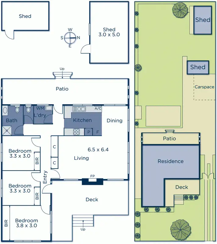 Floorplan of Homely house listing, 16 Highview Grove, Burwood East VIC 3151