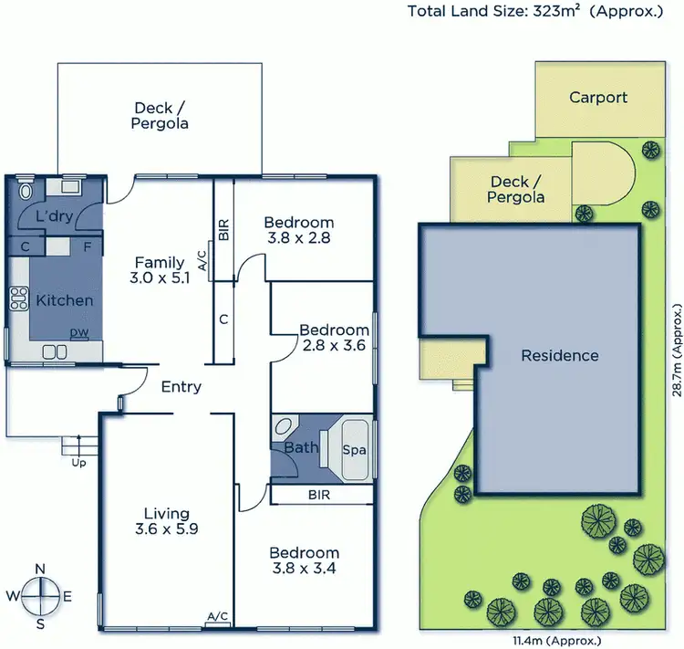 Floorplan of Homely house listing, 1/49 Baratta Street, Blackburn South VIC 3130