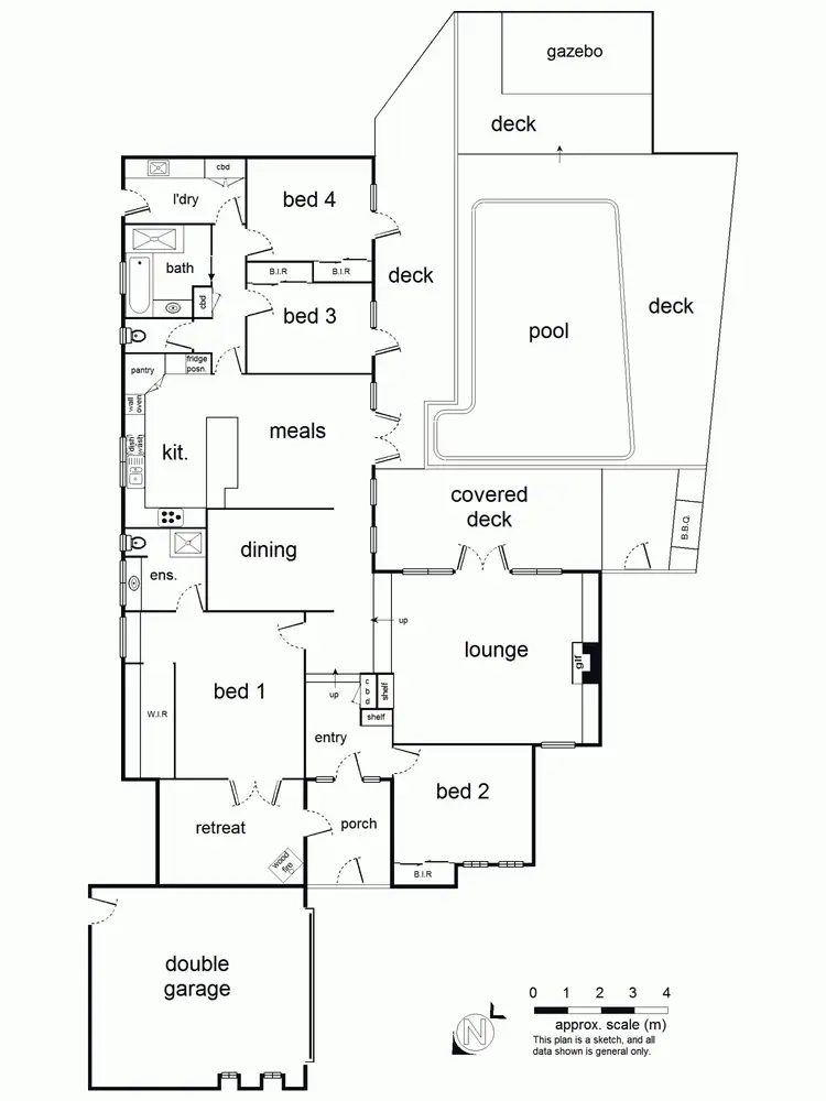 Floorplan of Homely house listing, Address available on request