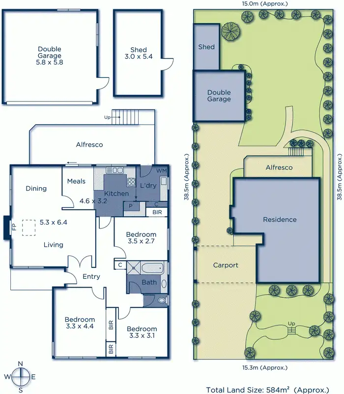 Floorplan of Homely house listing, 3 Osprey Street, Vermont VIC 3133