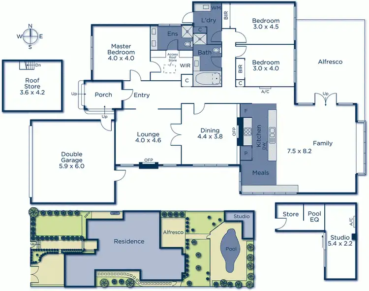 Floorplan of Homely house listing, 23 Nungerner Street, Balwyn VIC 3103
