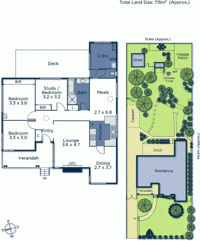 Floorplan of Homely house listing, 5 Second Avenue, Box Hill North VIC 3129