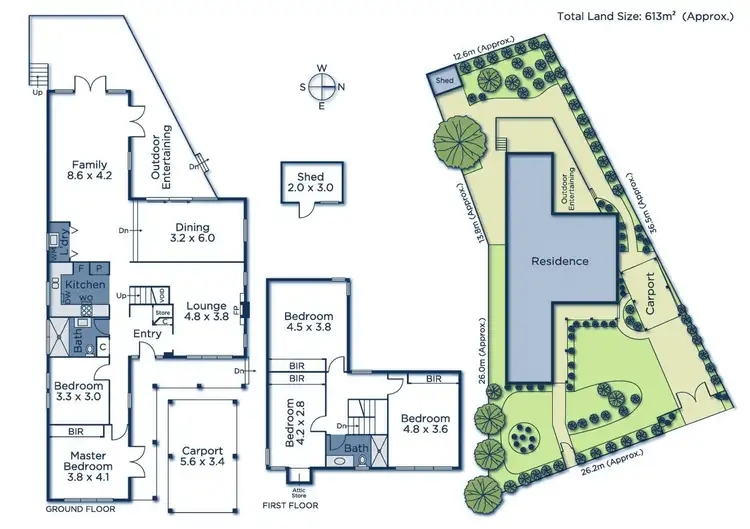 Floorplan of Homely house listing, 18 Cresswell Crescent, Mitcham VIC 3132