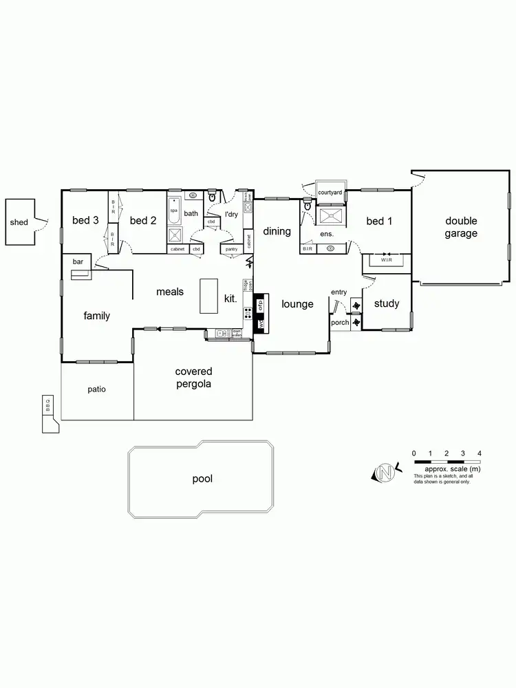 Floorplan of Homely house listing, Address available on request
