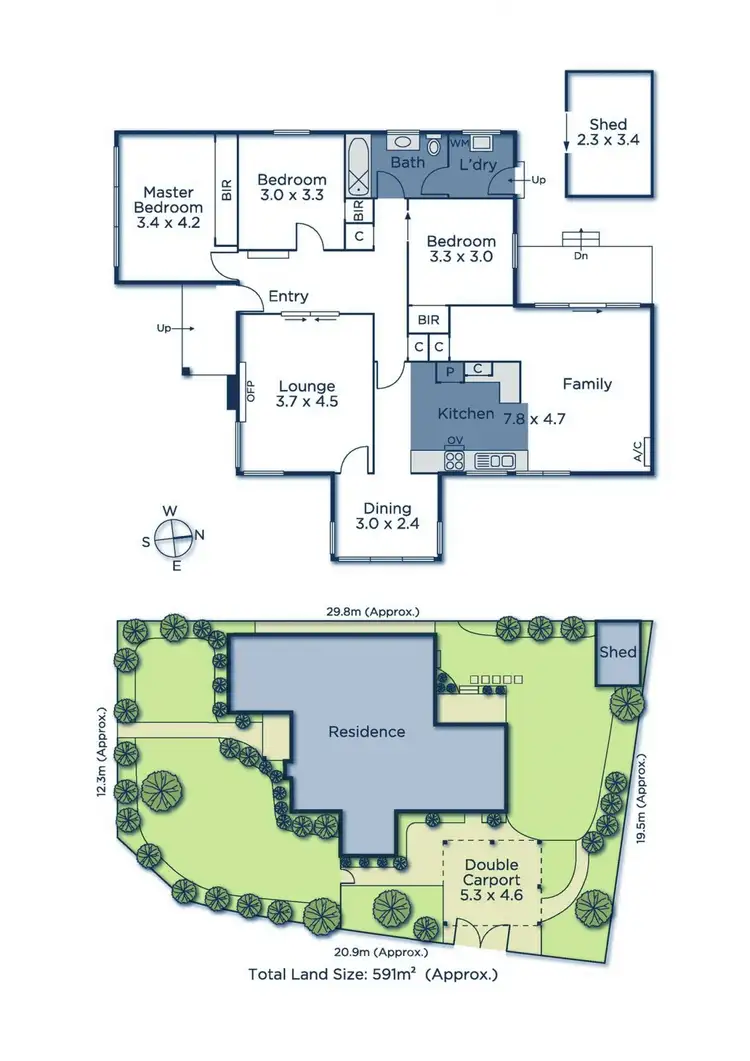 Floorplan of Homely house listing, 7 Brae Grove, Nunawading VIC 3131