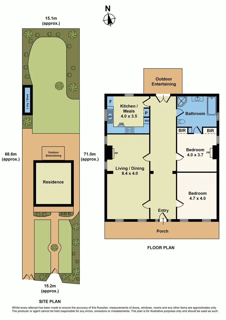 Floorplan of Homely house listing, 11 Esplanade, Williamstown VIC 3016