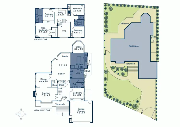 Floorplan of Homely house listing, 100 Glyndon Road, Camberwell VIC 3124