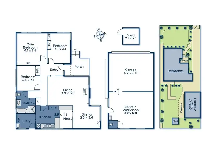Floorplan of Homely house listing, 3 Linda Avenue, Box Hill North VIC 3129